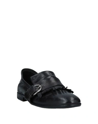 Shop Preventi Loafers In Black