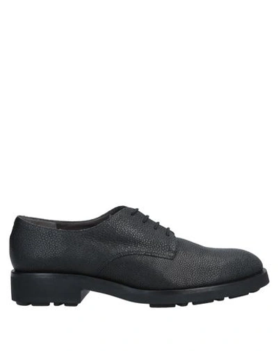 Shop Robert Clergerie Laced Shoes In Black