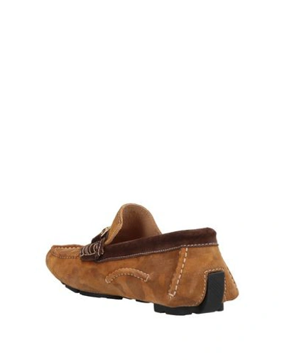 Shop Gold Brothers Loafers In Camel