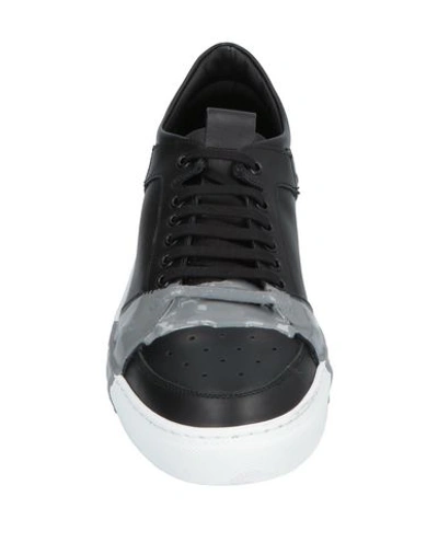 Shop Attimonelli's Sneakers In Black