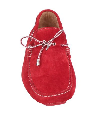 Shop Gold Brothers Loafers In Red
