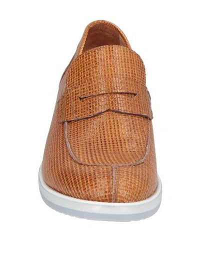 Shop Gold Brothers Loafers In Tan