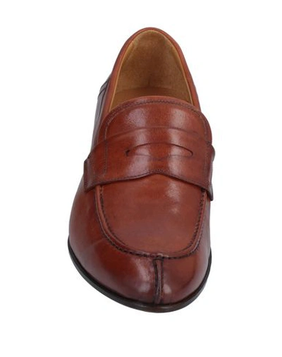 Shop Raparo Loafers In Tan
