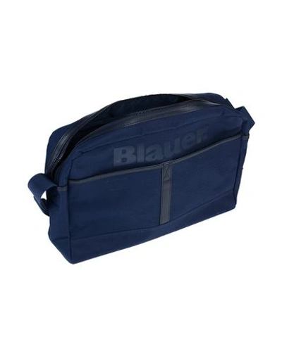 Shop Blauer Cross-body Bags In Dark Blue