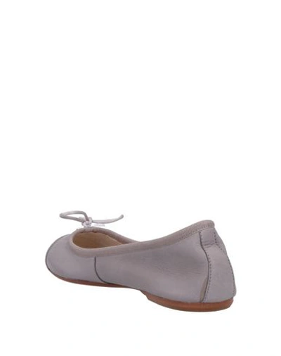 Shop Anna Baiguera Ballet Flats In Grey