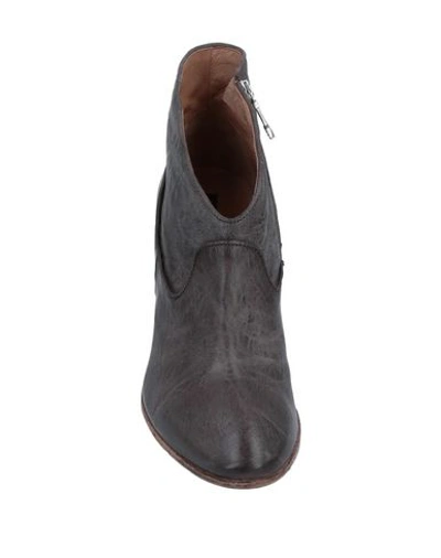 Shop Alberto Fermani Ankle Boot In Dove Grey