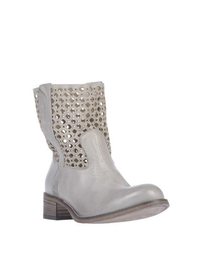 Shop Jfk Ankle Boots In Grey