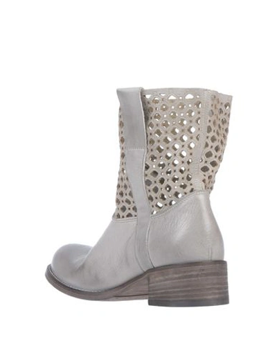 Shop Jfk Ankle Boots In Grey