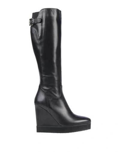 Shop Cesare Paciotti 4us Boots In Black