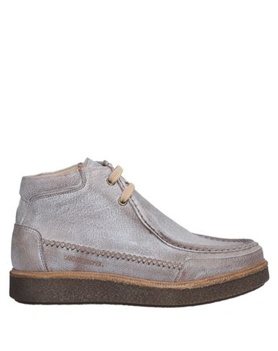 Shop Candice Cooper Ankle Boots In Dove Grey