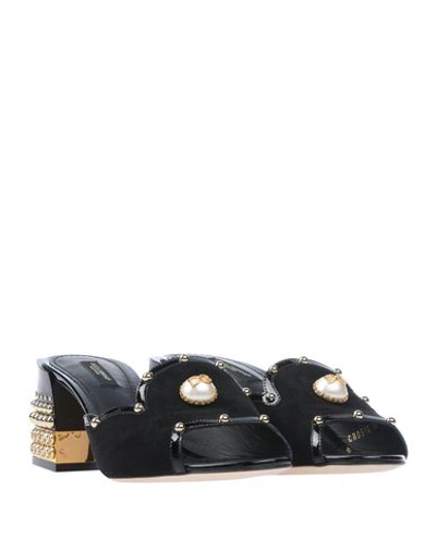Shop Dolce & Gabbana Sandals In Black