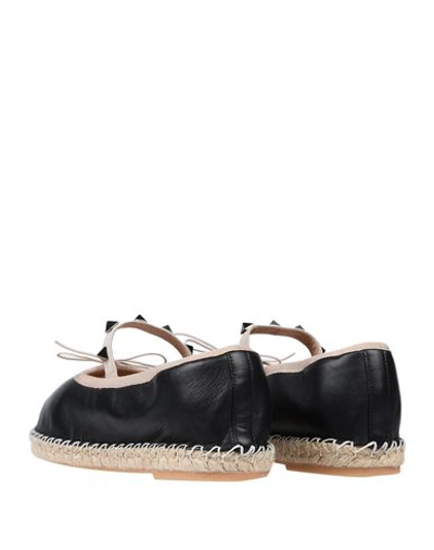 Shop Valentino Espadrilles In Black