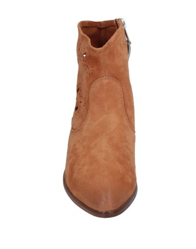 Shop Alexander Hotto Ankle Boot In Camel