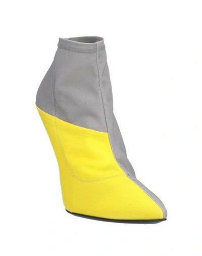 Shop Pierre Hardy Ankle Boots In Grey