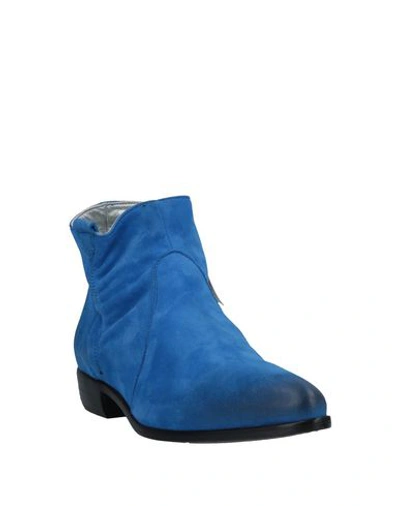 Shop Alexander Hotto Ankle Boot In Blue