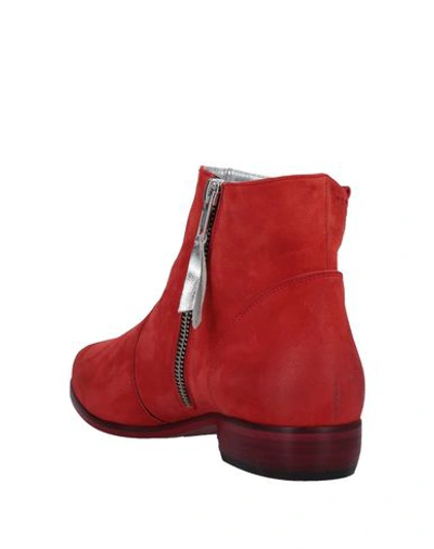 Shop Alexander Hotto Ankle Boots In Coral