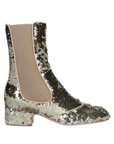 Shop Laurence Dacade Ankle Boot In Gold
