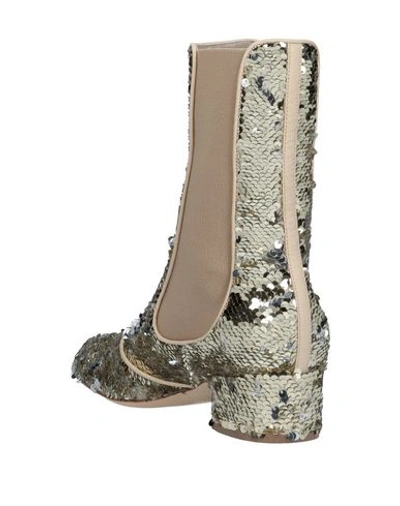 Shop Laurence Dacade Ankle Boot In Gold