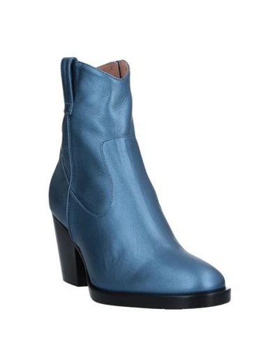 Shop A.f.vandevorst Ankle Boots In Blue