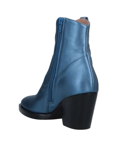 Shop A.f.vandevorst Ankle Boots In Blue