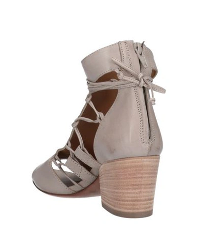 Shop Fiorifrancesi Ankle Boots In Dove Grey