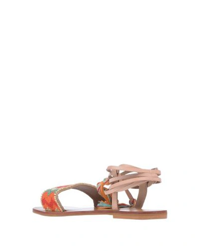 Shop Star Mela Sandals In Orange