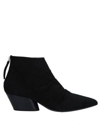 Shop Halmanera Ankle Boots In Black