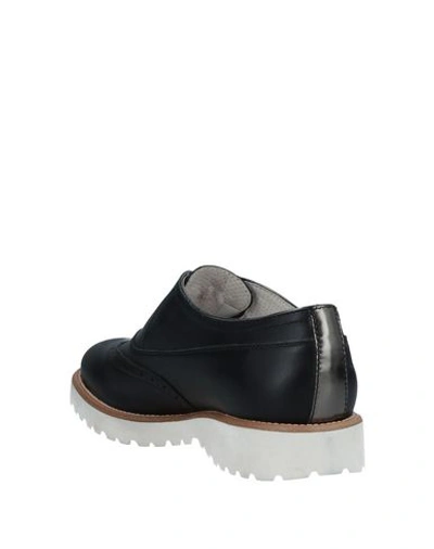 Shop Alberto Guardiani Lace-up Shoes In Black