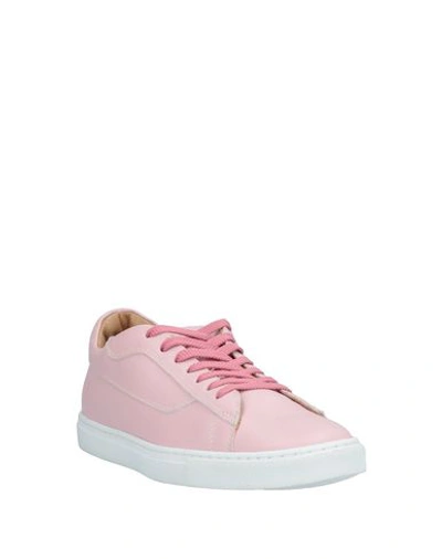 Shop Cesare Paciotti 4us Sneakers In Pink