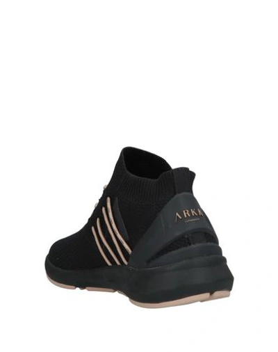 Shop Arkk Copenhagen Sneakers In Black