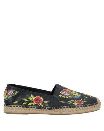 Shop Ash Woman Espadrilles Black Size 7 Soft Leather