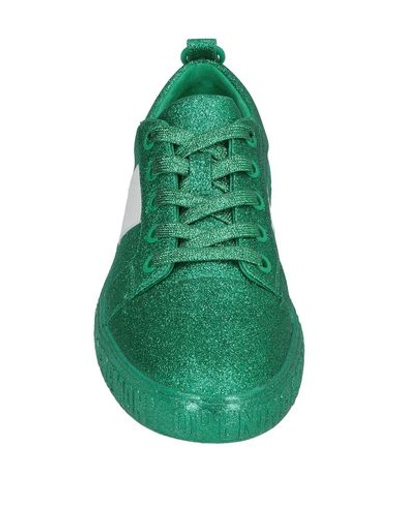 Shop Opening Ceremony Woman Sneakers Green Size 6 Rubber