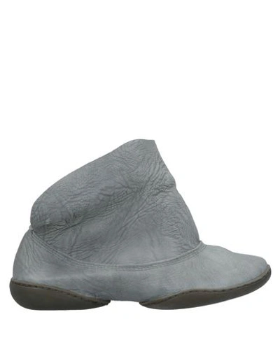 Shop Trippen Booties In Grey