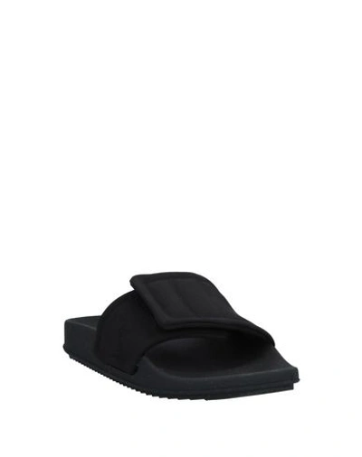 Shop Rick Owens Drkshdw Sandals In Black
