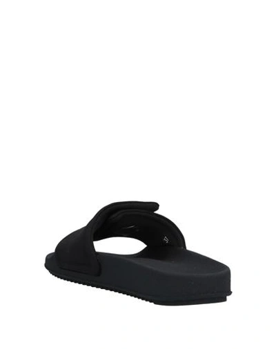 Shop Rick Owens Drkshdw Sandals In Black