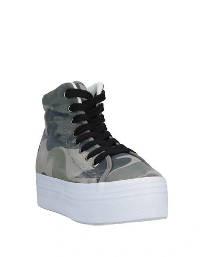Shop Jc Play By Jeffrey Campbell Sneakers In Military Green