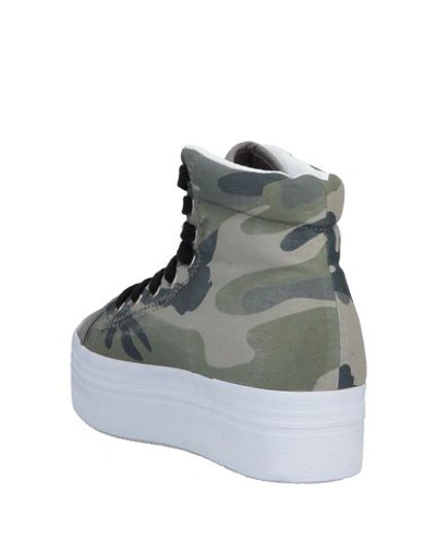 Shop Jc Play By Jeffrey Campbell Sneakers In Military Green