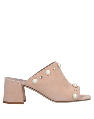 Shop Gianna Meliani Sandals In Pale Pink