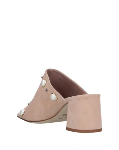 Shop Gianna Meliani Sandals In Pale Pink