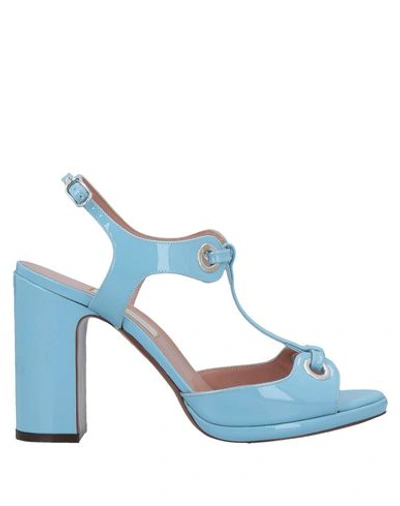 Shop L'autre Chose Sandals In Sky Blue