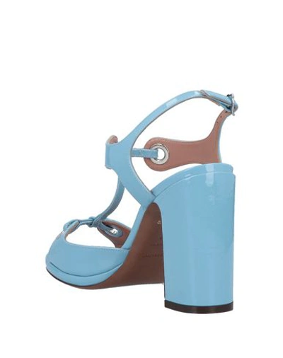 Shop L'autre Chose Sandals In Sky Blue