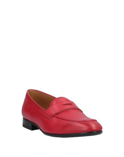 Shop Raparo Loafers In Red