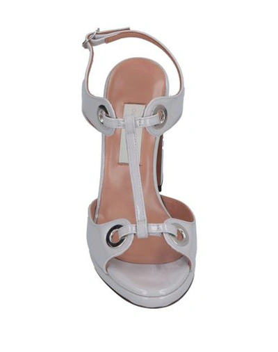 Shop L'autre Chose Sandals In Light Grey
