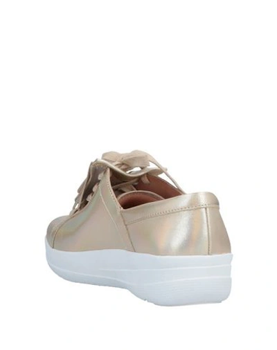 Fitflop Sneakers In Gold