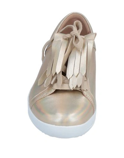 Fitflop Sneakers In Gold