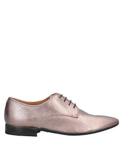 Shop Raparo Laced Shoes In Bronze