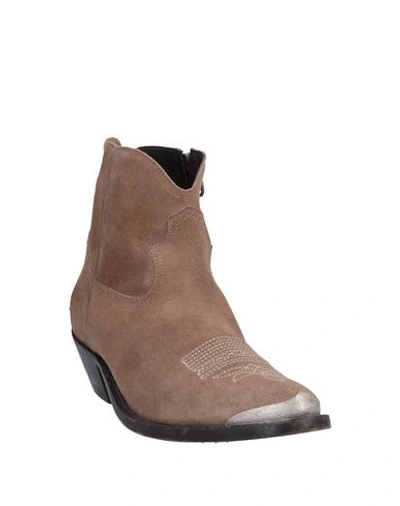 Shop Golden Goose Ankle Boot In Tan