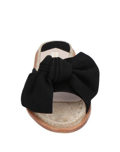 Shop Paloma Barceló Woman Sandals Black Size 6 Soft Leather
