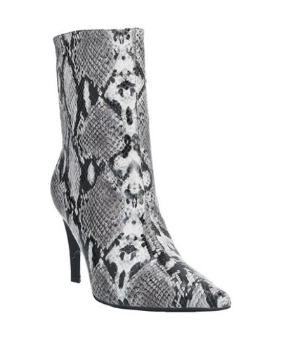 Shop Jeffrey Campbell Ankle Boot In Dove Grey