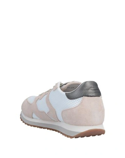 Shop Alberto Guardiani Man Sneakers Blush Size 7 Soft Leather, Textile Fibers In Pink